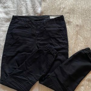 Rag & Bone Black Joggers